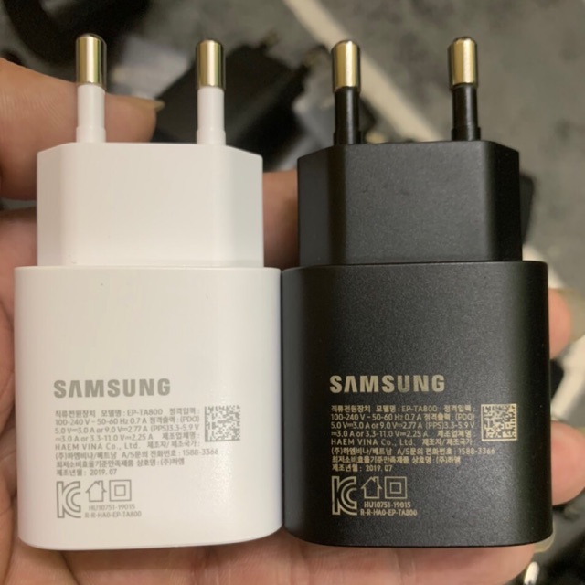 Củ sạc nhanh Samsung 25w Chính Hãng chính hãng