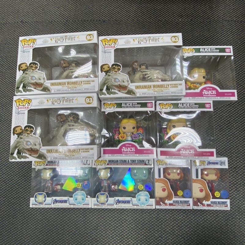 Mô hình Funko Harry Potter, The Gringott's Dragon with Harry, Ron, Hermione