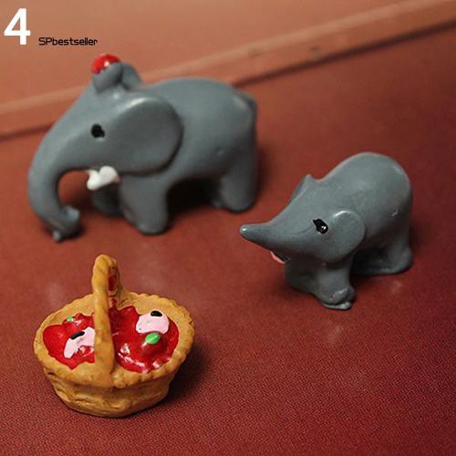 Bộ 3 chậu hoa mini trang trí xinh xắn