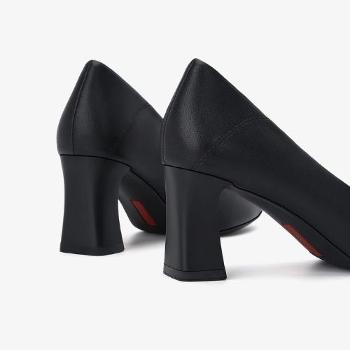 Giày cao gót nữ Đông Hải mũi vuông phong cách thời trang quý phái gót trụ 7cm - G5804