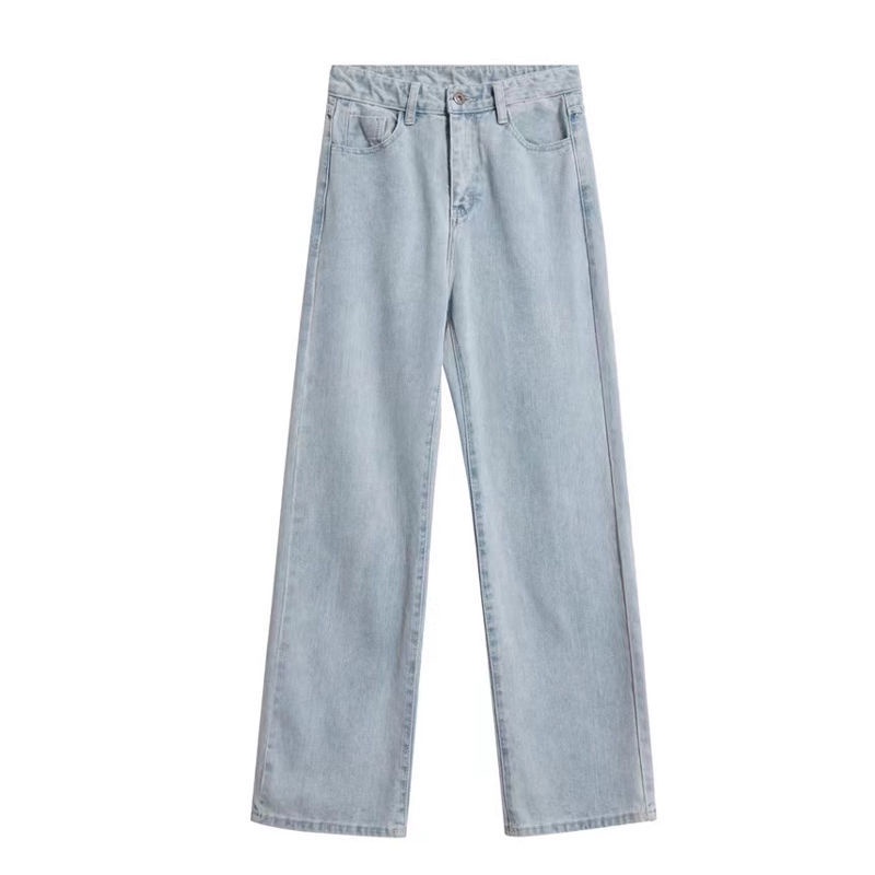 Set Áo Hoodie Form Rộng Và Quần Jeans Thời Trang Mới Cho Nữ