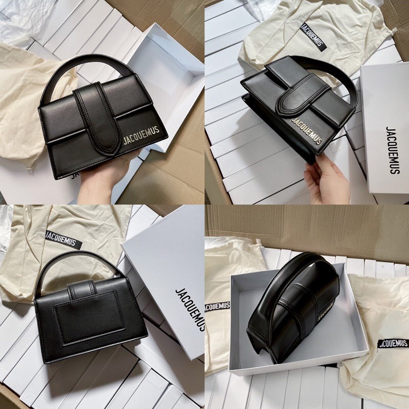 Túi Jacquemus Quai Bản To Nắp Gập Size 20 FullBox