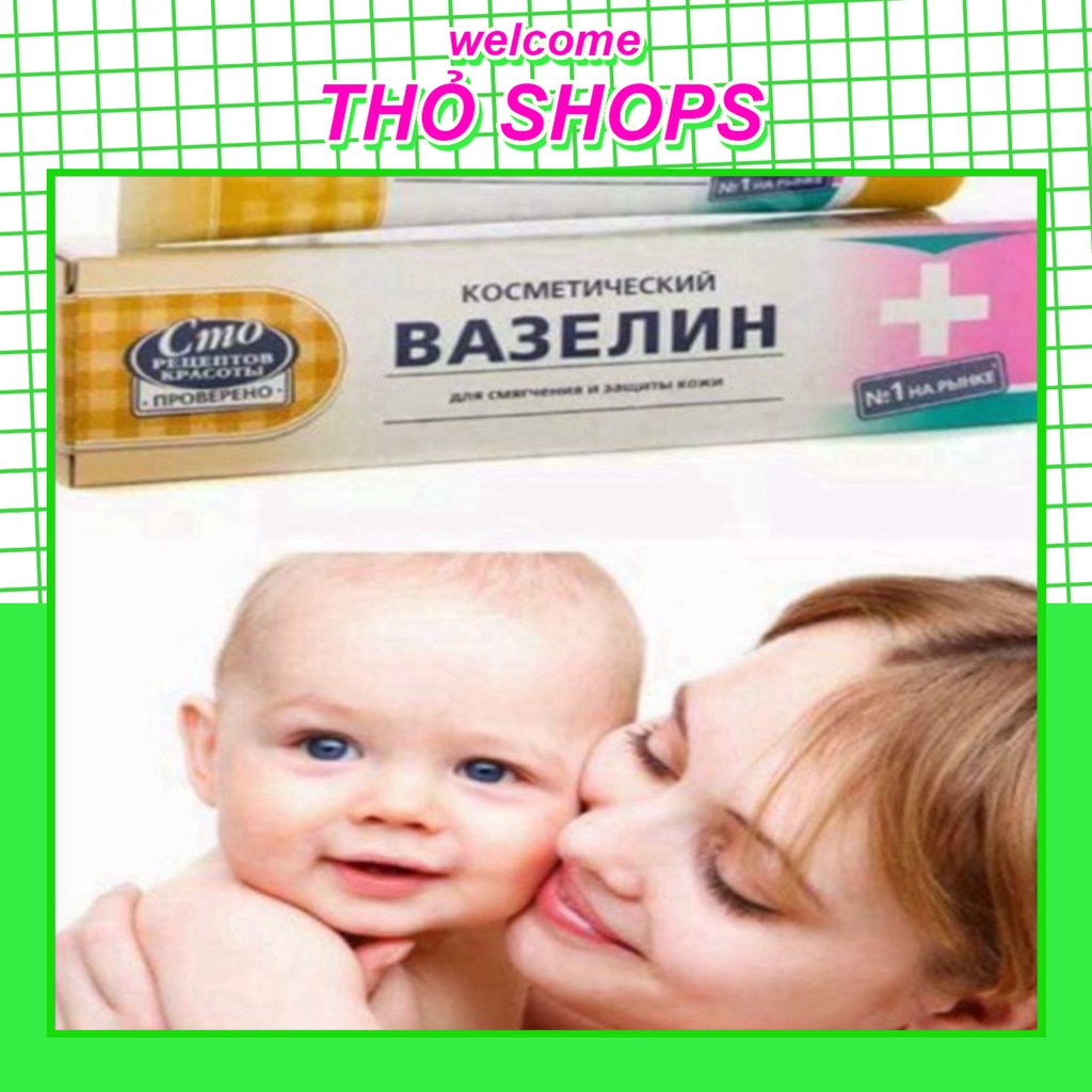 Dưỡng VASELINE Nga Chính Hãng Vỏ Mềm