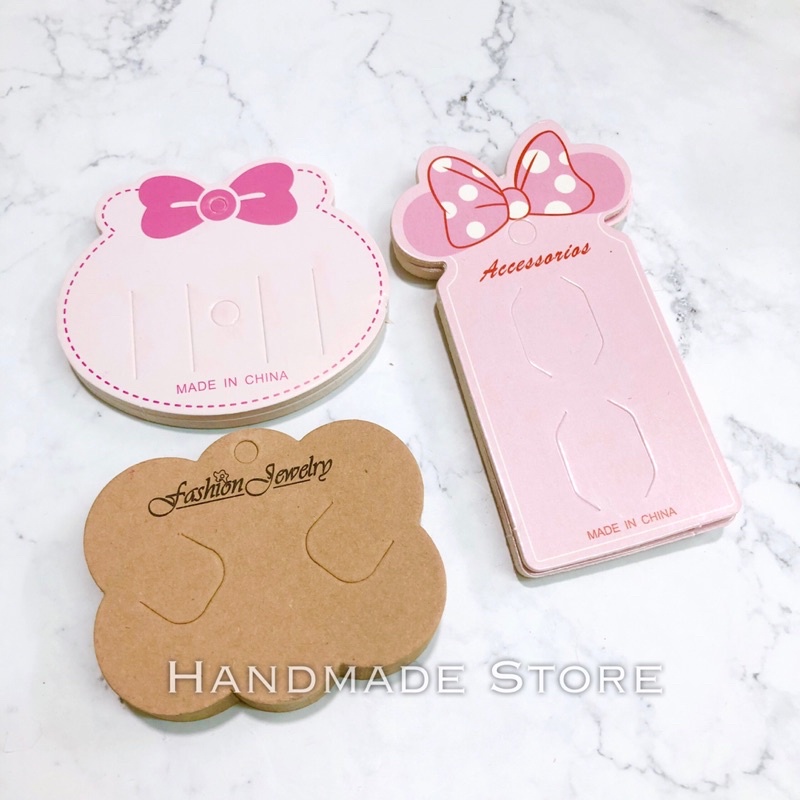 20 Bìa gài kẹp tóc, chun buộc tóc