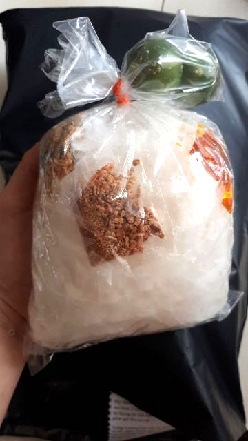 Combo 10 bánh tráng trộn sa tế muối hành phi bịch chưa trộn - chính gốc Gò Dầu Tây Ninh