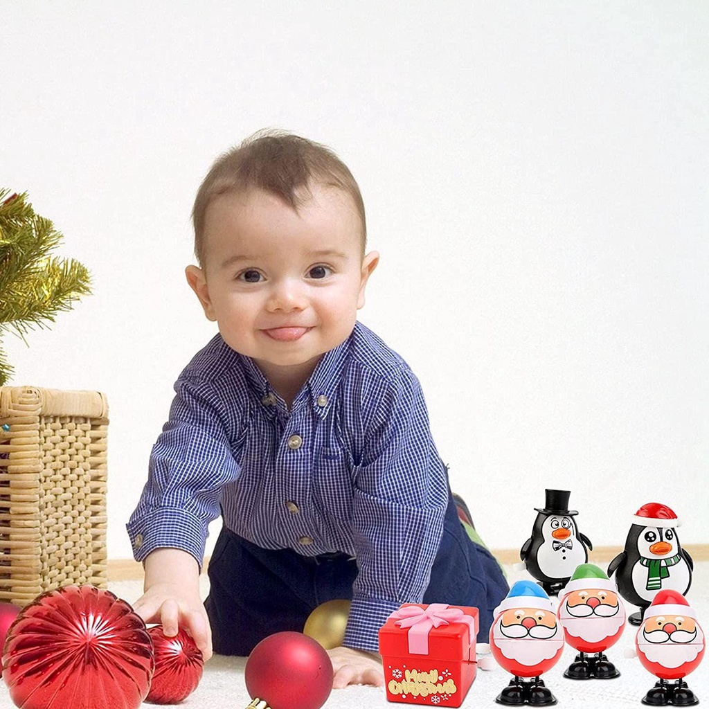 Đồ Chơi Lên Dây Cót Hình Ông Già Noel / Người Tuyết