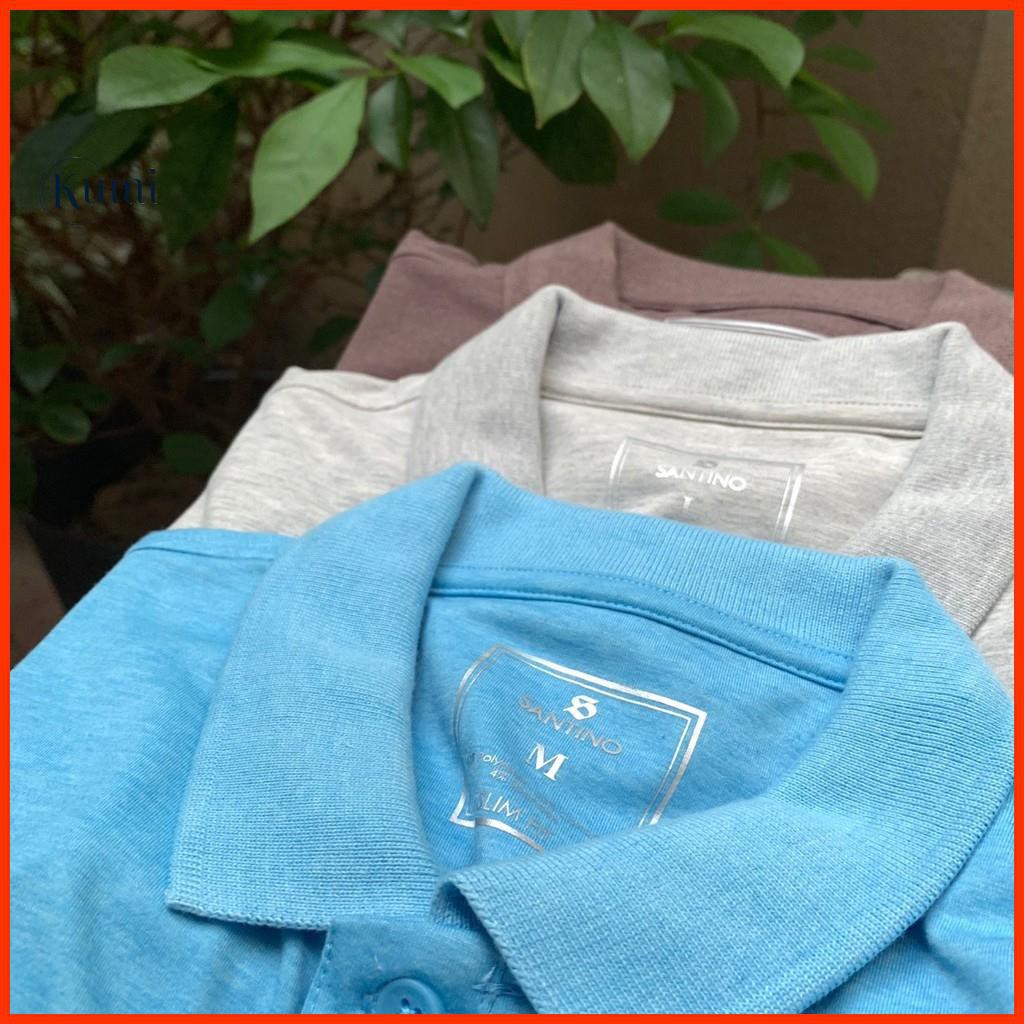 Áo phông nam, Áo thun nam chất cotton cao cấp màu sắc trẻ trung sang trọng lịch sự khi đi làm Kumishop | BigBuy360 - bigbuy360.vn