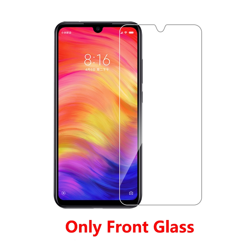 Bộ kính cường lực bảo vệ màn hình và camera cho Xiaomi Redmi Note 7 Pro