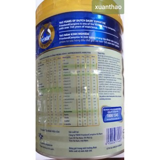 Sữa FRISOLAC GOLD Số 2 850G (mẫu mới)