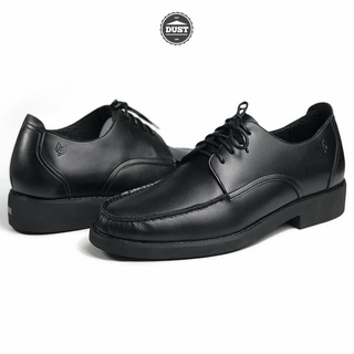 Giày Derby Moctoe Classic MAD Black nam thấp cổ buộc dây da bò cao cấp chính hãng giá rẻ chất lượng tốt