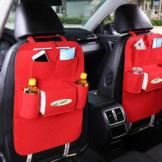 1pc Car Back Seat Storage Bag Seat Cover Organizer Holder Bottle Tissue Box car interior accessories car tissue holder car tissue box