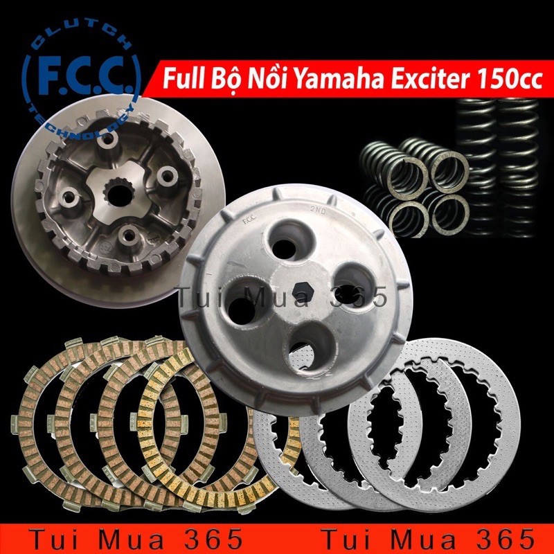 Full bộ nồi Ex 150 ZIN FCC