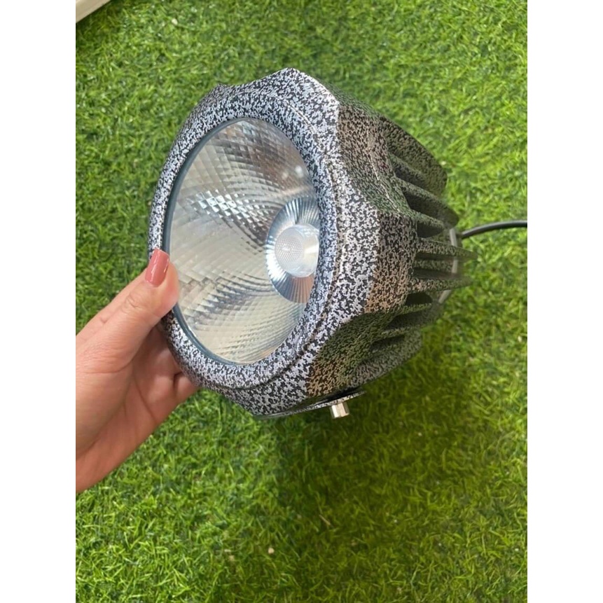 Đèn rọi cột, rọi tường, rọi đá, cắm cỏ  chiếu cây ngoài trời 30w 20w, 10w, 7w MIKO 1203, 302 - AS vàng