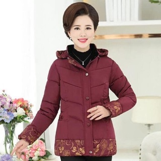 ORDER - Áo phao trần bông dáng eo cho bà cho mẹ - kèm ảnh thật