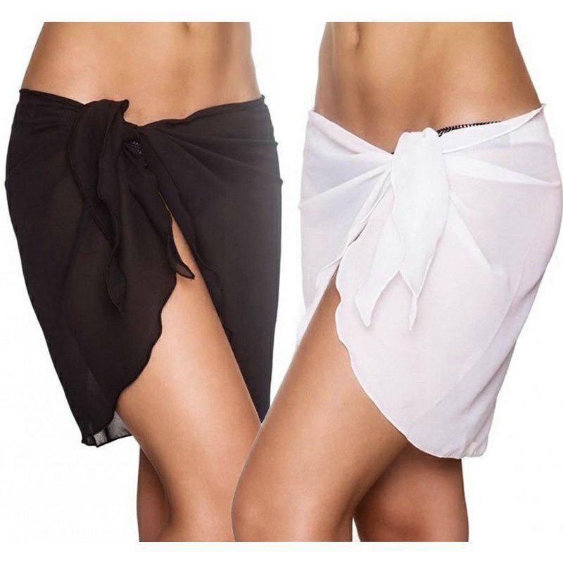 Khăn quấn mông bikini đi biển mặc được nhiều kiểu 2 màu