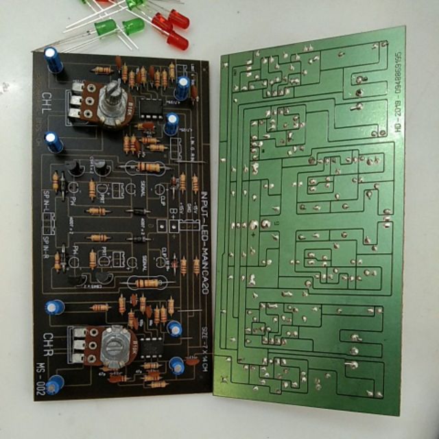 Bo led liền input CA20 thay thế độ chế cho cục đẩy CA20 hoặc nhiều loại khác