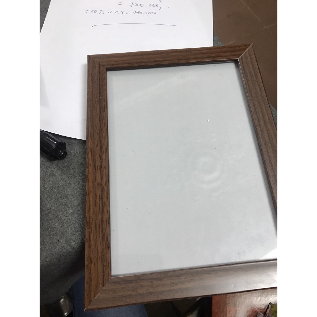 Khung ảnh để bàn hoặc treo tường nhựa composit giả gỗ, nhiều cỡ lựa chọn | BigBuy360 - bigbuy360.vn
