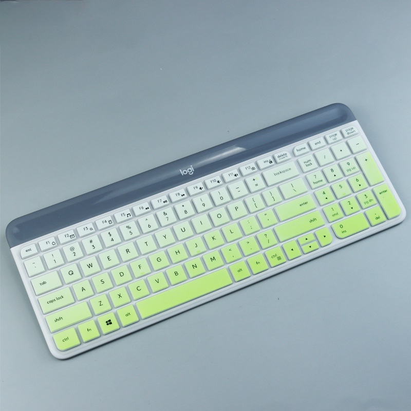 Miếng Dán Bảo Vệ Bàn Phím Logitech K580 Mk470 Bằng Silicon Siêu Mỏng Chống Thấm Nước Và Bụi Bẩn