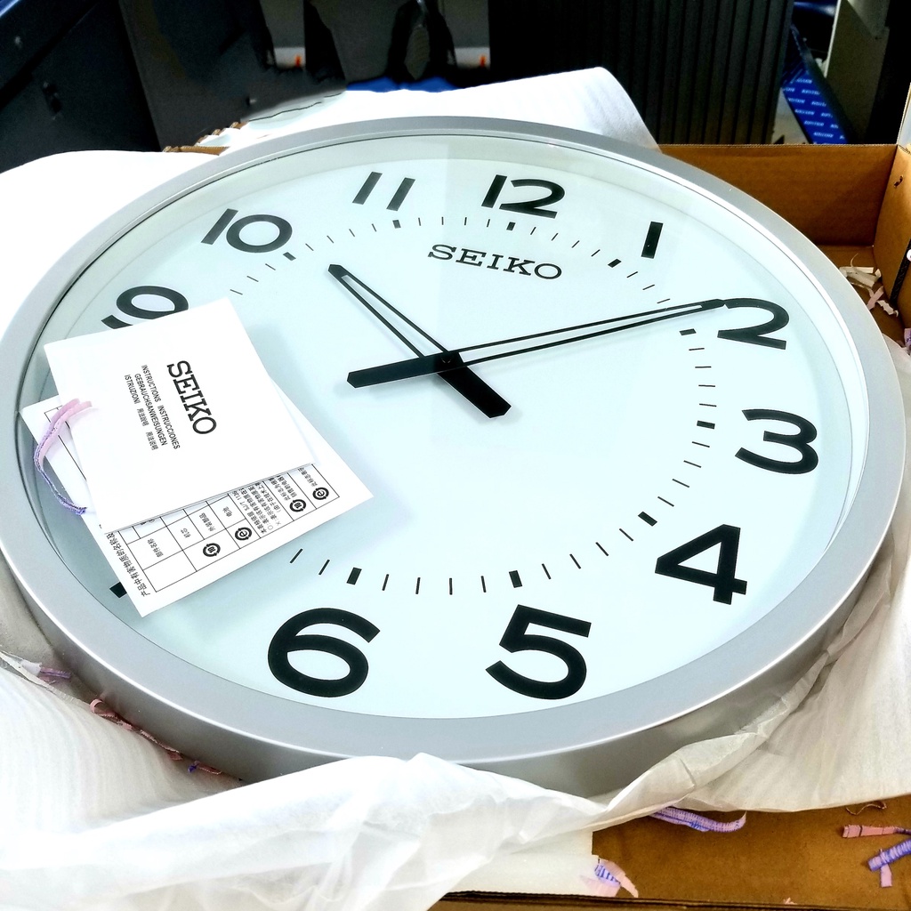 Đồng hồ Treo tường Seiko QXA563 Chính hãng Nhật Bản - Size to 51cm - Hàng nhập Thái Lan