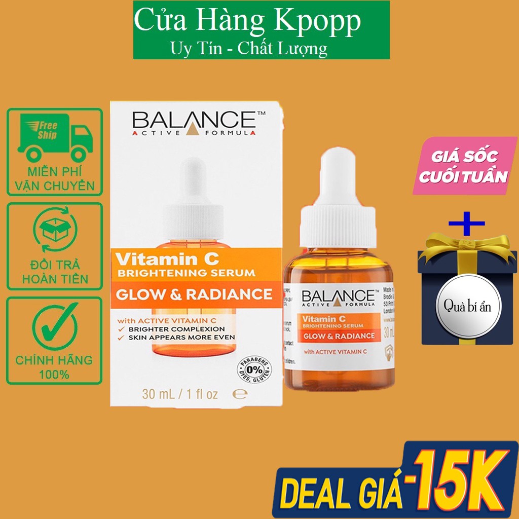 serum vitamin c balance , Trắng Da - Mờ Thâm 30ml NEW