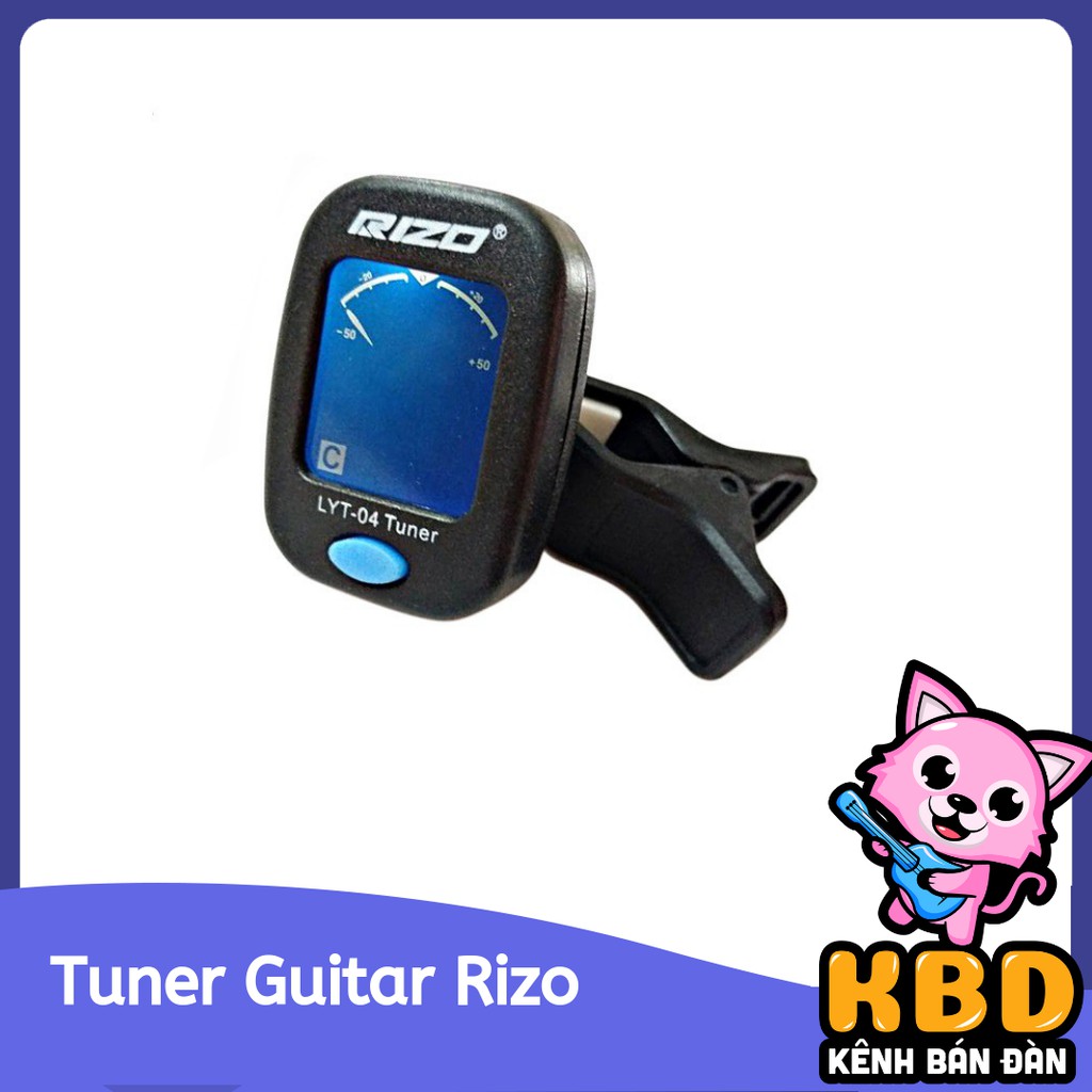 Máy chỉnh dây đàn Ukulele Rizo TYL-04 - Tuner cho Guitar / Ukulele / Violin ...