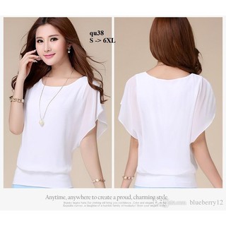 TOP158QU ÁO THUN PHỐI VOAN