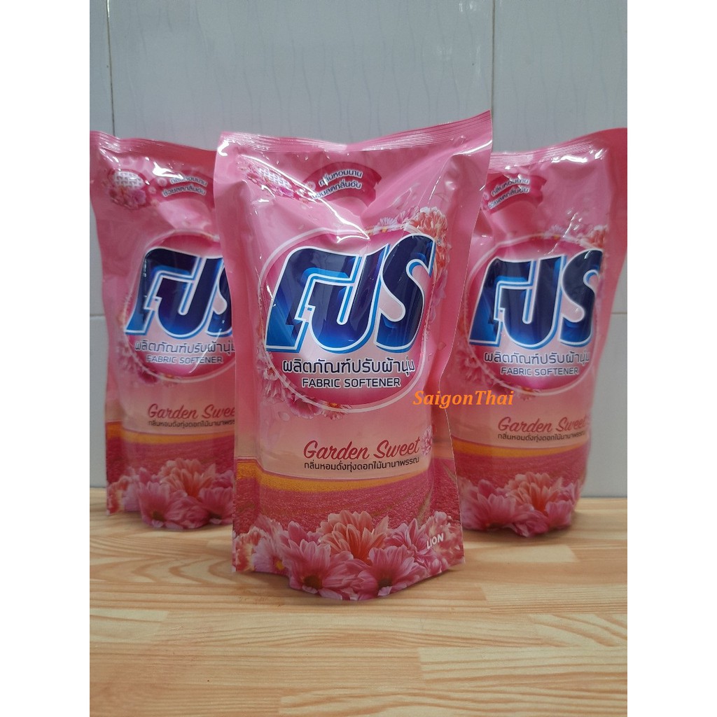 Combo 3 túi nước xã vải FUS - PRO 500ml - Thái Lan