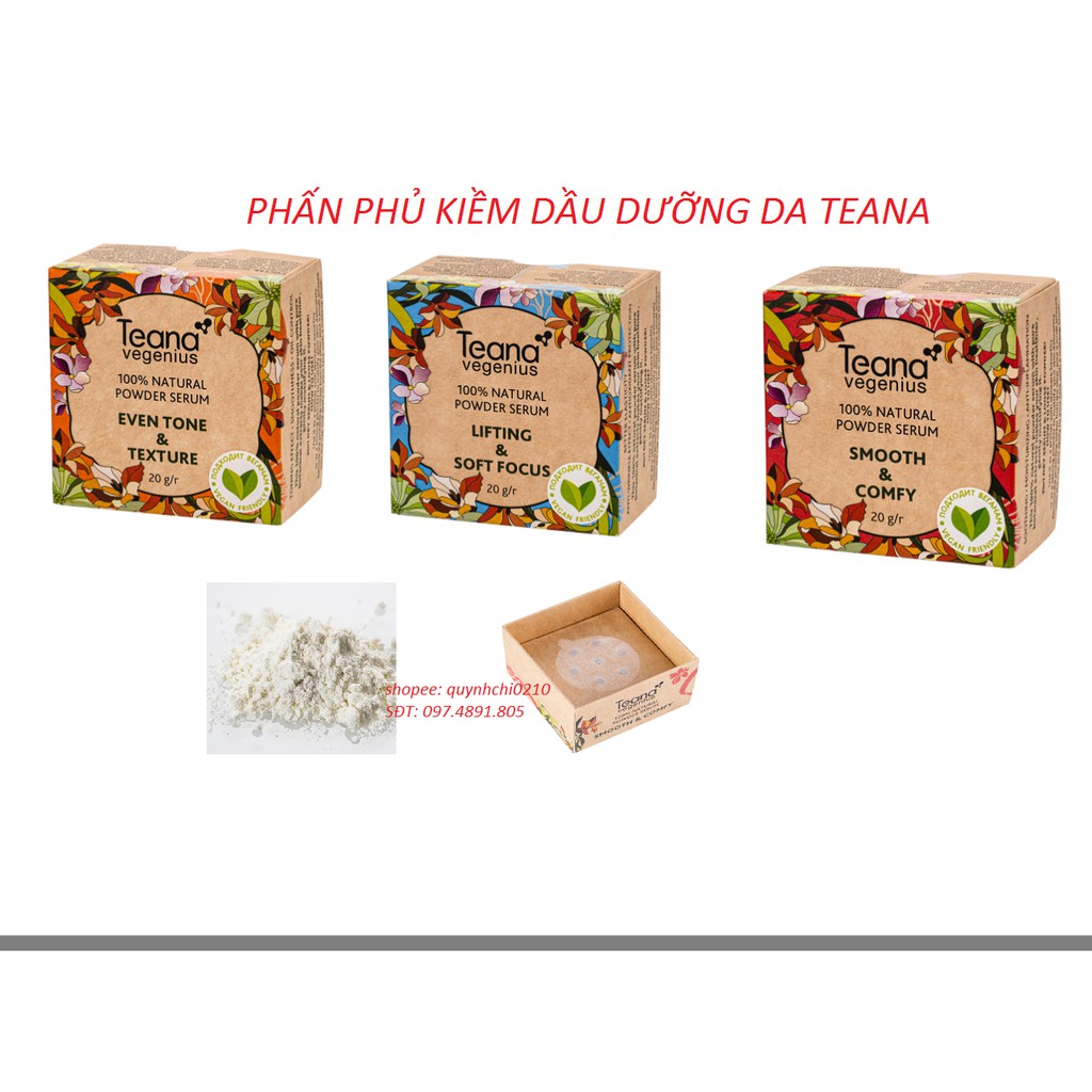 Phấn phủ kiêm dưỡng da Teana Powder Serum (Siêu xịn) | BigBuy360 - bigbuy360.vn