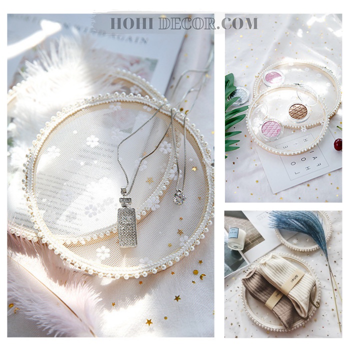 Khung Thêu Handmade Trang Trí Chụp Ảnh Nail, Mỹ Phẩm, Trang Sức - Shop Hohi Decor