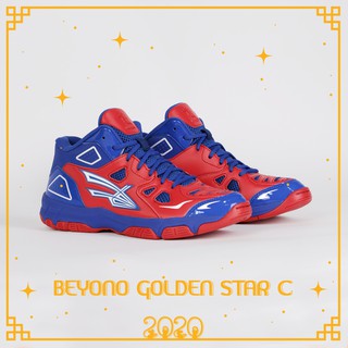 GIÀY BÓNG CHUYỀN BEYONO GOLDEN STAR C (RED BLUE) - GIÀY BÓNG CHUYÊN CHUYÊN DỤNG, CHUYÊN NGHIỆP VÀ BỀN BỈ