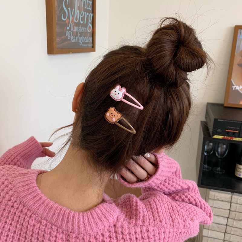 Kẹp tóc kiểu dáng hoạt hình dễ thương thời trang cho nữ