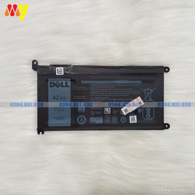 Pin Laptop Dell Inspiron 13-5000 13-7000 3481 3580 3581 3593 7378  Y3F7Y 3CRH3 T2JX4 WDX0R P66f NEW 100%