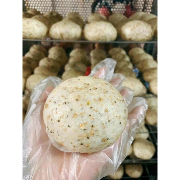 Bánh bao gạo lức hộp 4 cái lớn 89