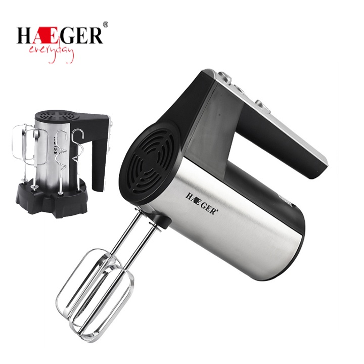 Máy đánh trứng chính hãng Haeger 450W đa năng