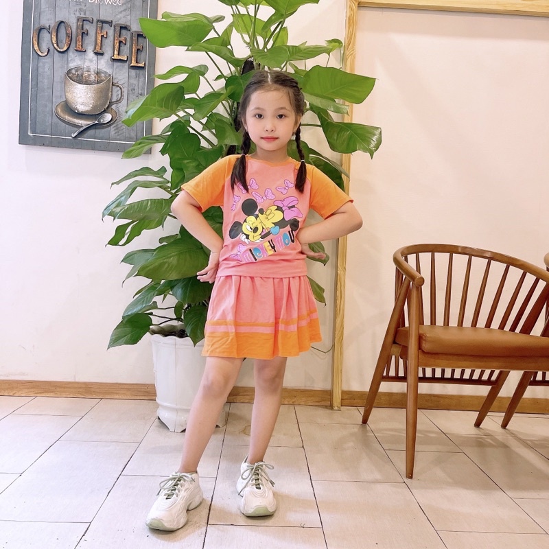 Set váy bé gái, bộ váy bé gái size đại