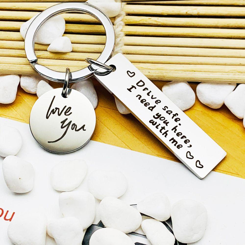 ROWANS Móc Khóa Kim Loại I Need You Here With Me