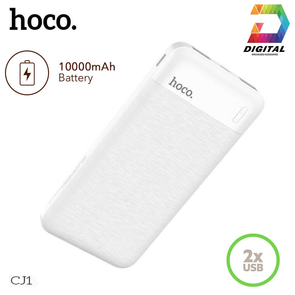 Sạc Dự Phòng Hoco CJ1 10000mAh Dual USB Chính Hãng