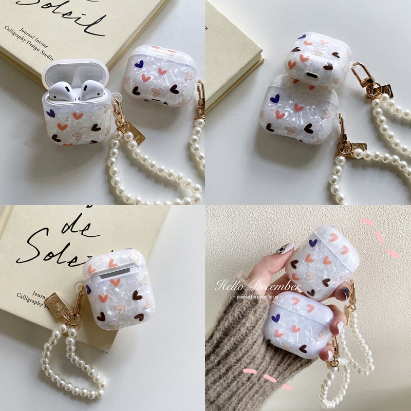 Vỏ Bảo Vệ Hộp Sạc Tai Nghe AirPods 1/2/3/ Pro Chất Liệu Silicon Họa Tiết Hoạt Hình Phong Cách Hàn Quốc Dễ Thương