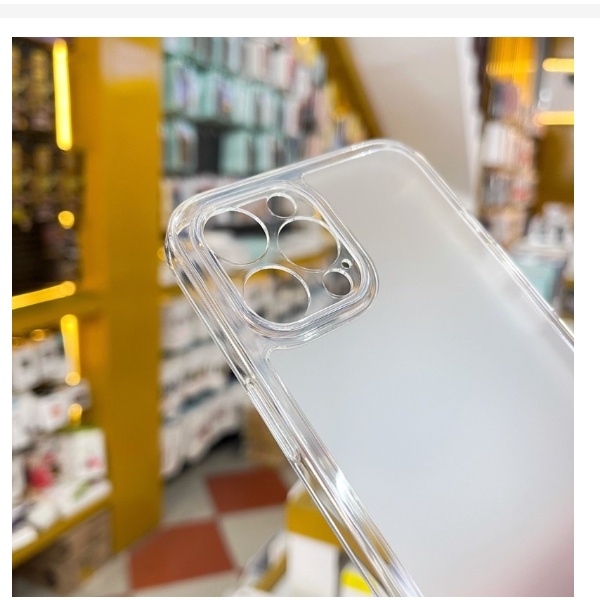Ốp Lưng Kính Nhám Iphone 13/13 Pro/13 Pro Max/11 Pro Max/ 12 Pro/ 12 Pro Max Bảo Vệ Camera Hàng Chín