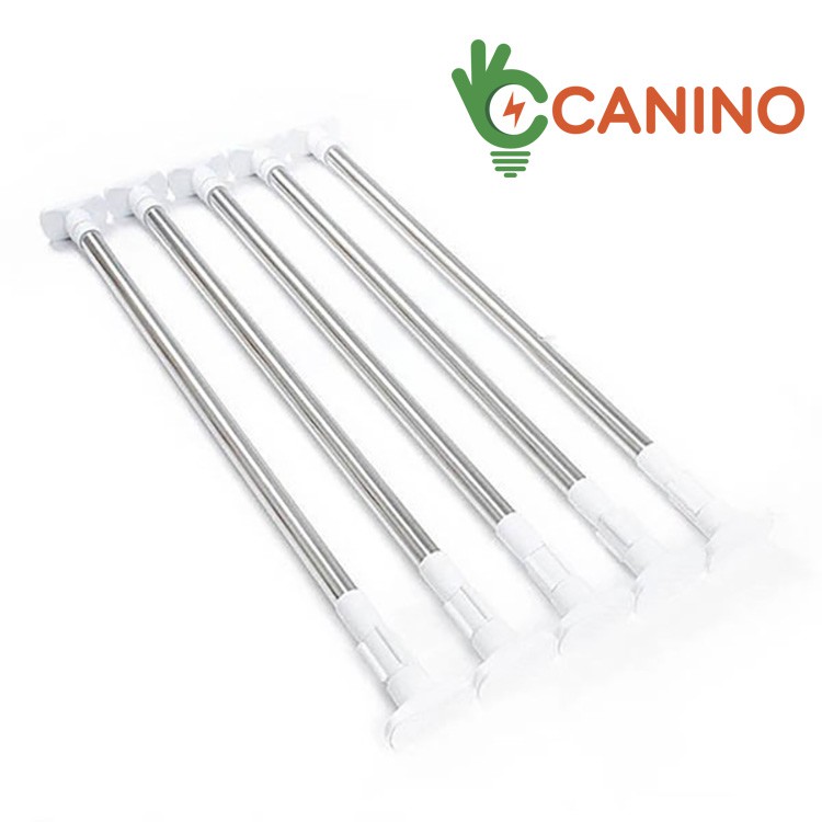 🍒 Thanh Treo Rèm Cửa / Tắm INOX đa năng cao cấp - Không Cần Khoan Tường 🍒🍒( Nhiều Kích Thước )[ GIÁ TỐT]