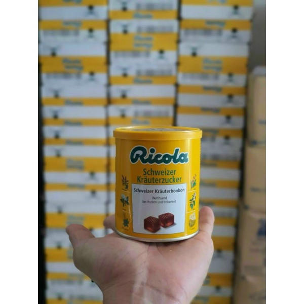 Kẹo ngậm ho thảo dược Ricola 250g Đức.