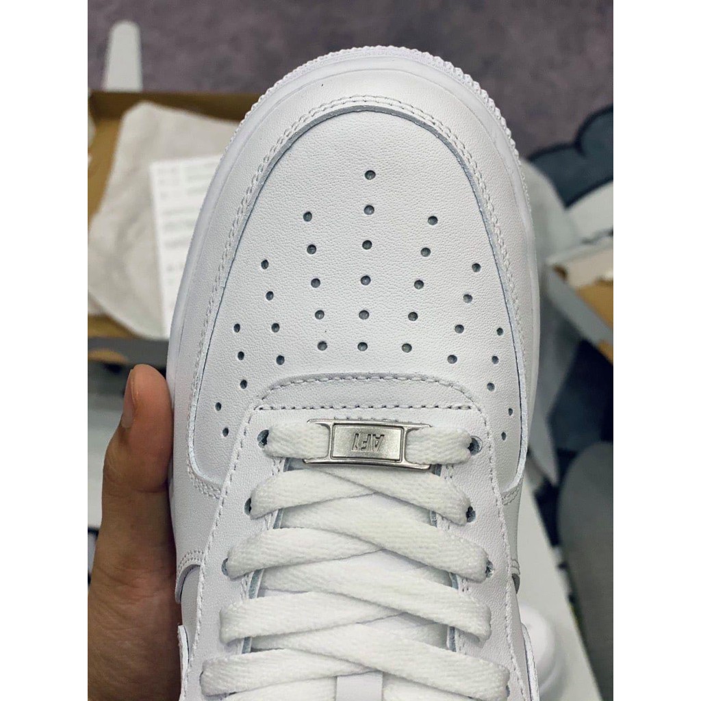 giày thể thao sneaker trắng nam/nữ tăng chiều cao nhẹ đế êm cực hót