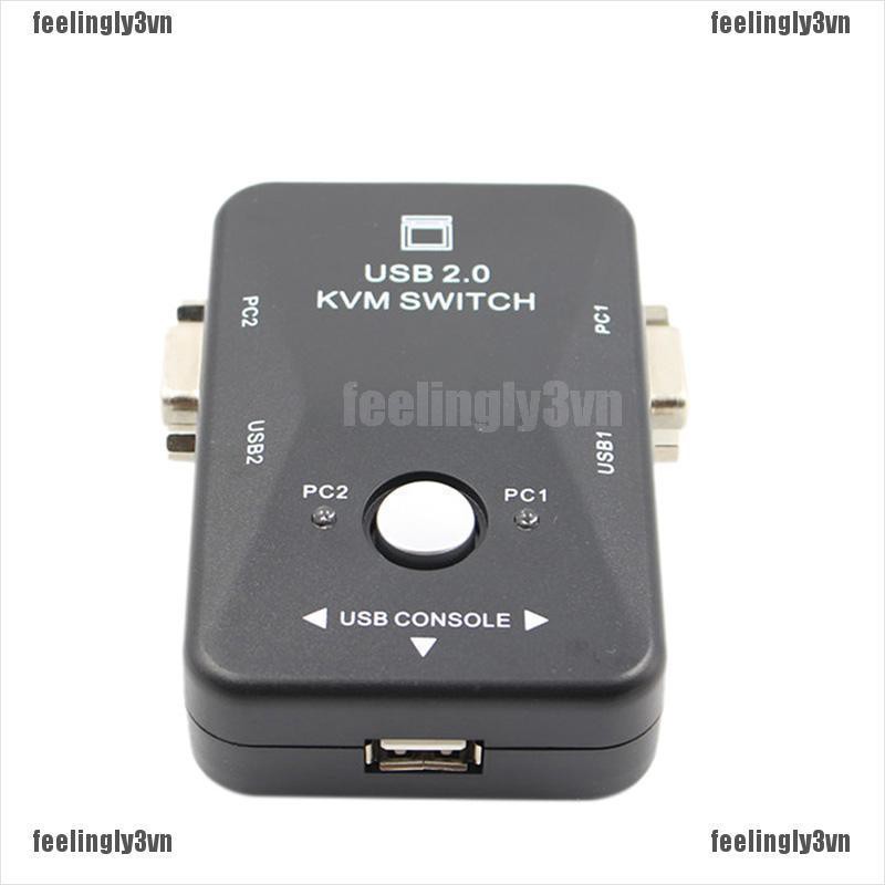 ❤ADA❤ Bộ chuyển đổi kết nối USB VGA KVM cho chuột máy tính TO