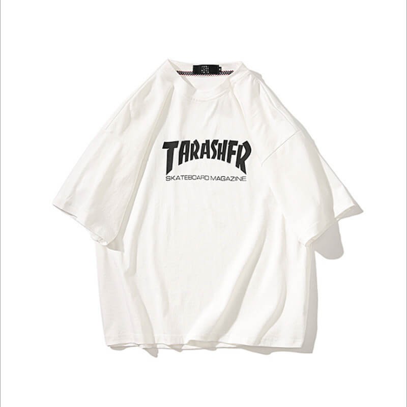 Áo T-shirt/Áo phông nam, tay lỡ,phong cách Hàn Quốc, kiểu dáng rộng rãi | BigBuy360 - bigbuy360.vn