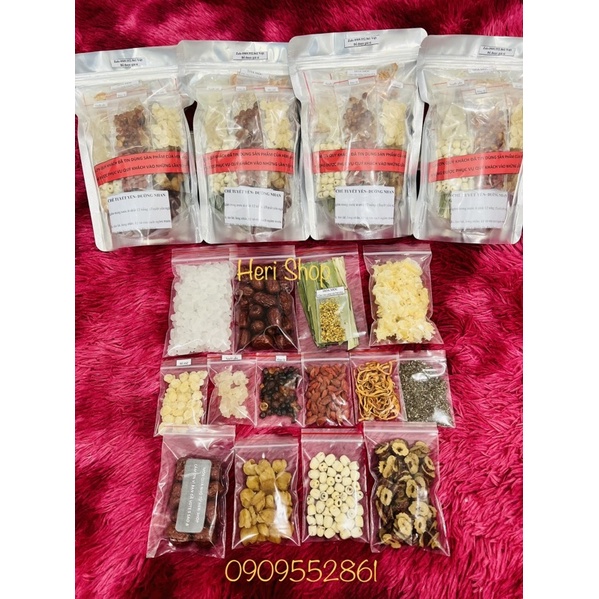 Set lớn 500g Chè Dưỡng Nhan -14vị- CÓ HOA MỘC