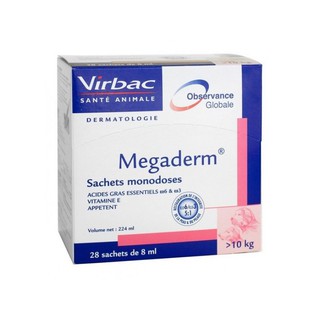 Bổ Lông Da Chó Mèo Megaderm Virbac Pháp