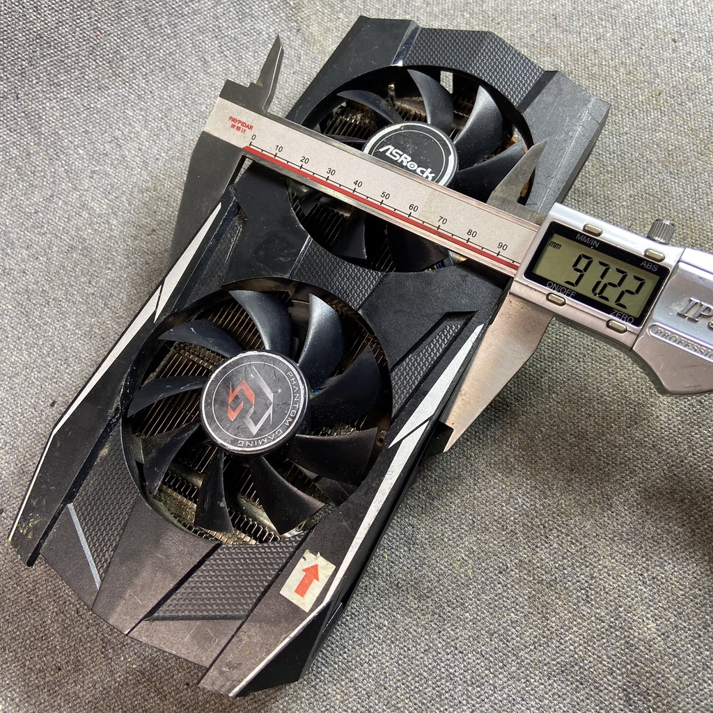 Quạt Tản nhiệt ASRock hàng tháo card màn hình, 2 quạt