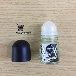Lăn Khử Mùi Nivea Men Black & White 12ml
