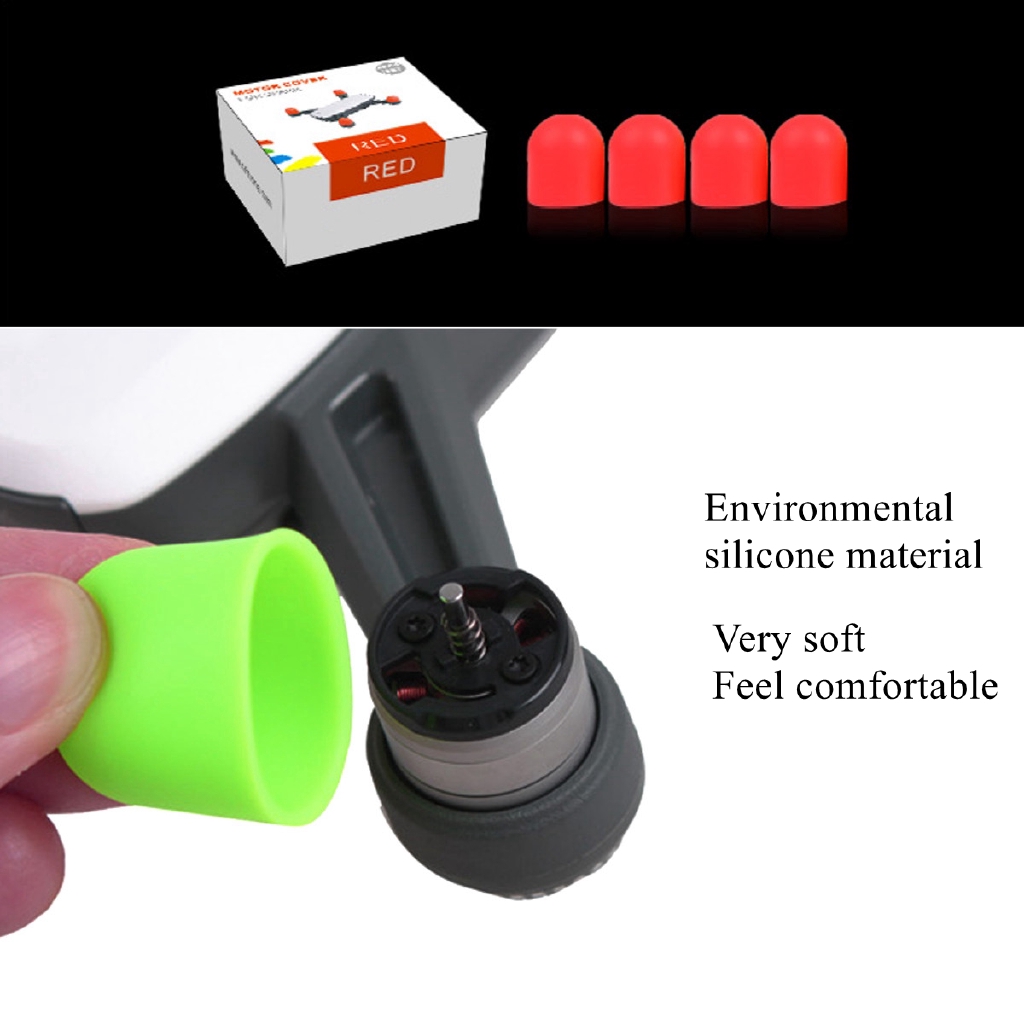 4 vỏ silicon bảo vệ động cơ cho DJI Spark Drone | BigBuy360 - bigbuy360.vn