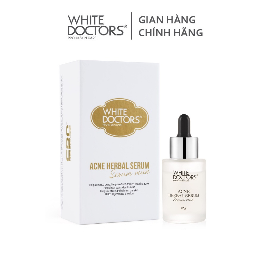 Serum giảm mụn White Doctors Acne Herbal Serum 25g